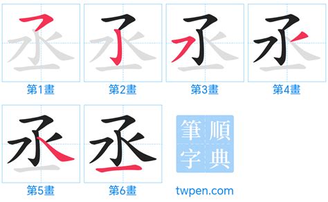 丞筆畫|漢字「丞」：基本資料